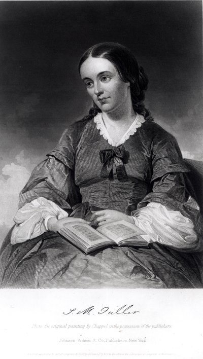 Margaret Fuller (1810-50) pub. da Johnson, Wilson e Co., 1872 da Alonzo Chappel